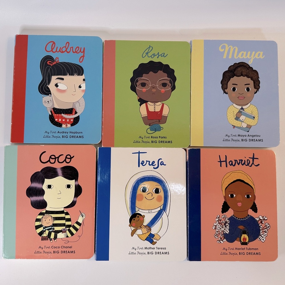 My First Little People Big Dreams‎ Women of History Set of 6 Board Books